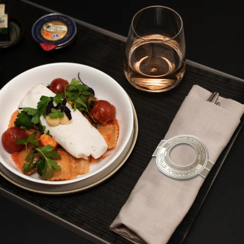 In-flight meal - Napkin Rings
