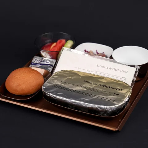 In-flight meal - Aluminium Foil